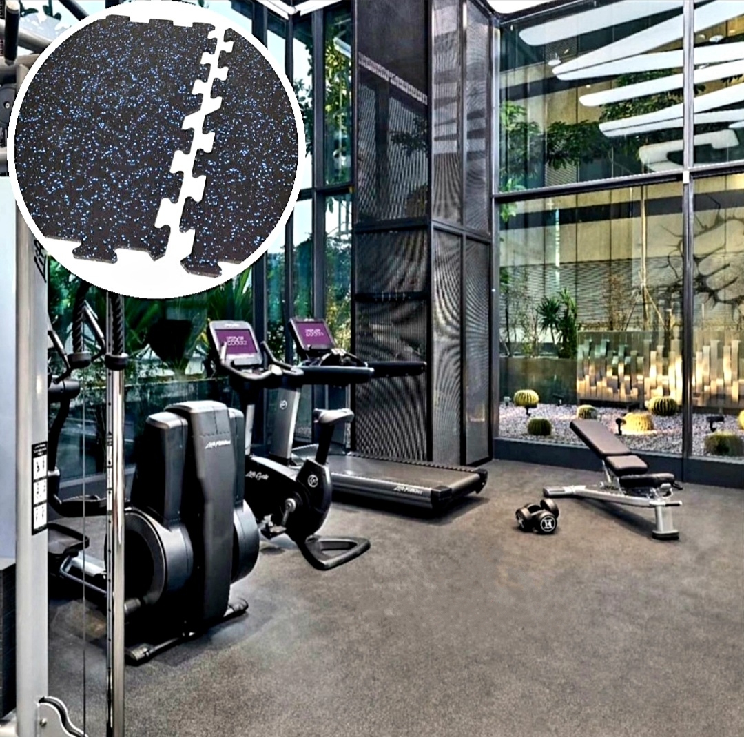 Fitnes type puzzle mat